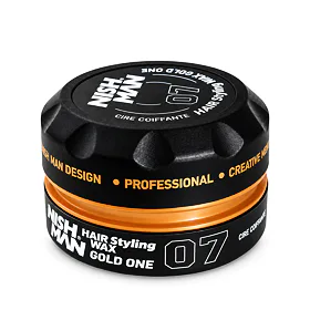 NISH MAN Hair Styling Wax Gold One No.07 150 ml