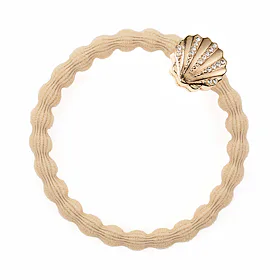 By Eloise London Bling Charms Seashell Haargummi für Frauen